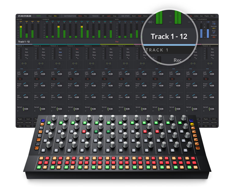 In-Line Channel Control Mode