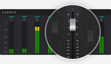 Motorized Faders